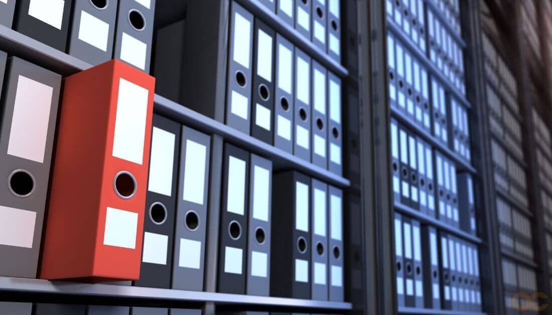 Stockage d'Archives