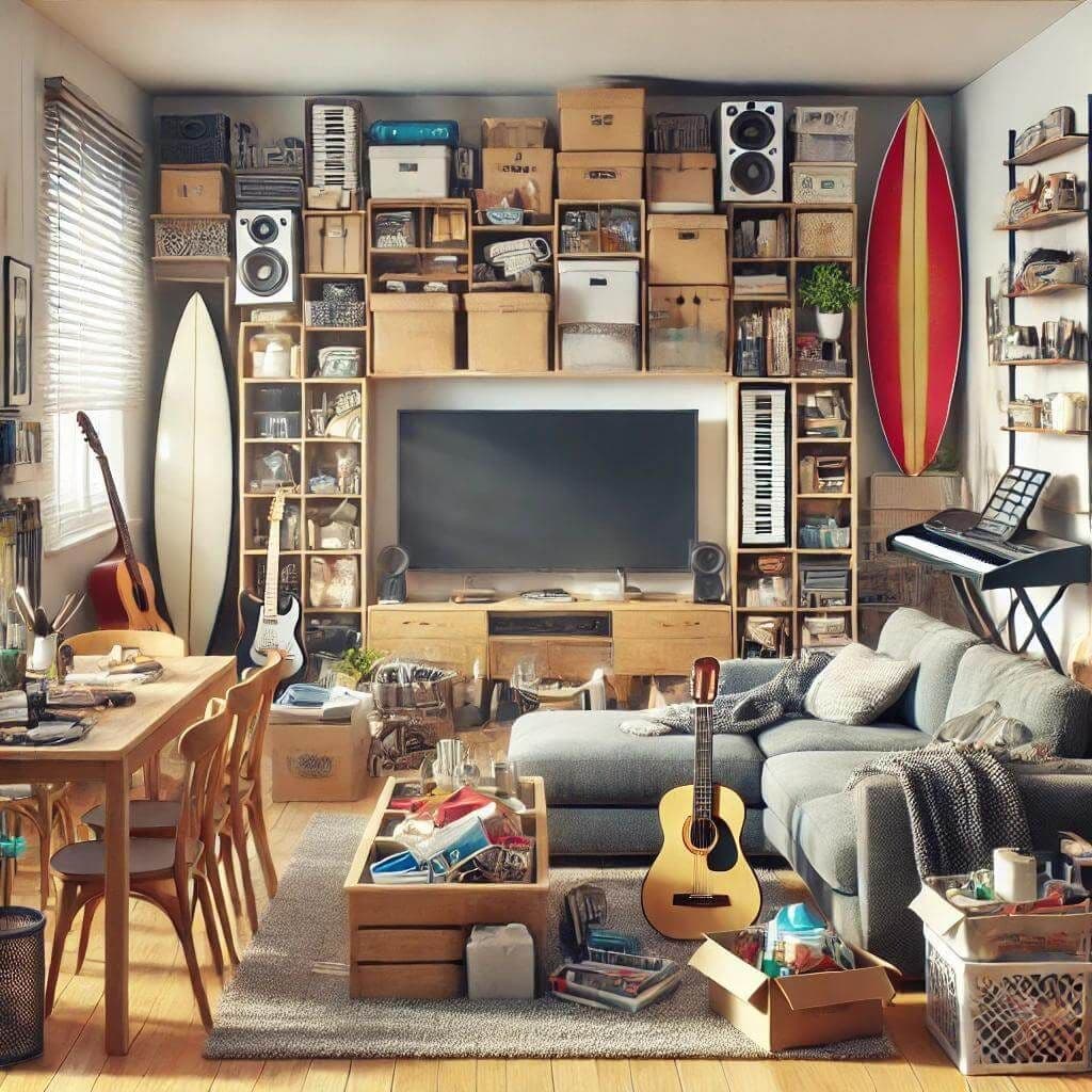 Manque d'espace à la maison